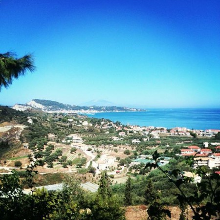 View over the Zakynthos Town
